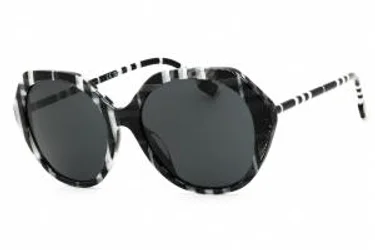 Burberry 0BE4375F 400487 Sunglasses Check White 57mm