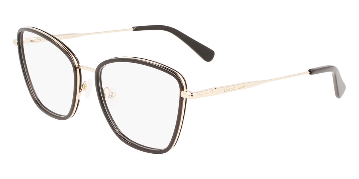 Longchamp LO2150 001 Eyeglasses Black 55mm Men