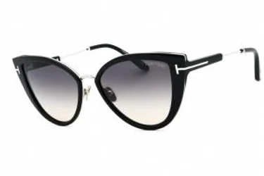 Tom Ford FT0868 01B Sunglasses Shiny Black 57mm