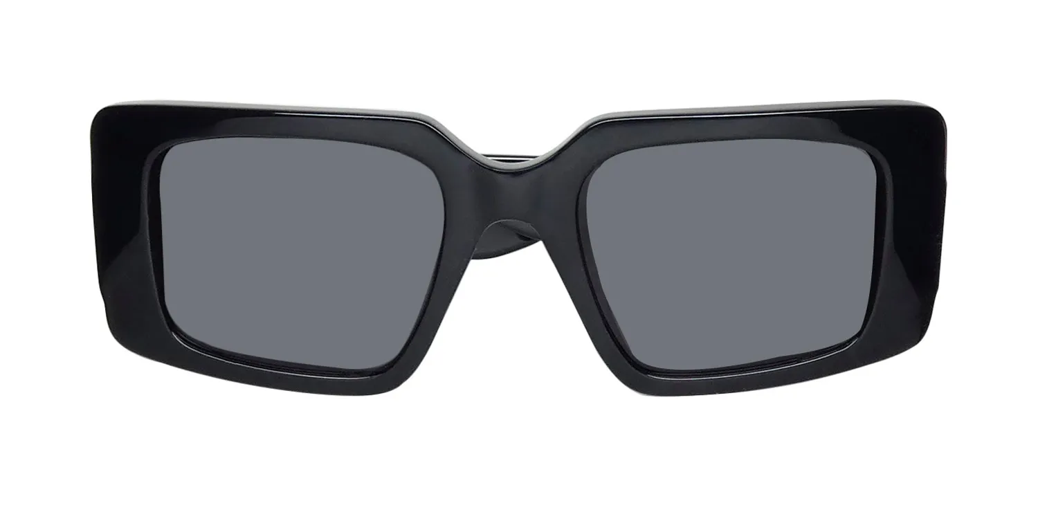 Roberto Cavalli Src039 0700 Sunglasses Shiny Black 51mm Women 2