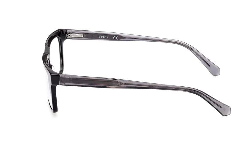 Guess GU50059 001 Eyeglasses Shiny Black 53mm Men 3