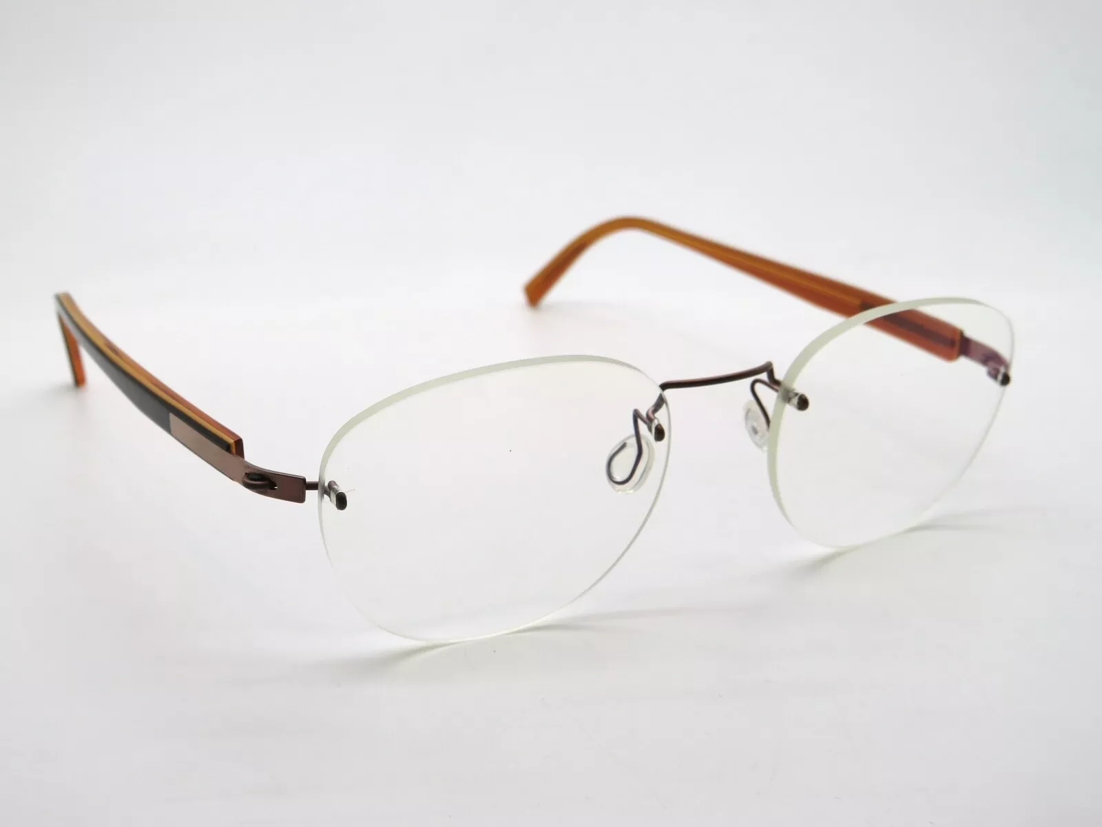 Lindberg 2215 col. K84/PU12 Eyeglasses Orange 135mm Unisex