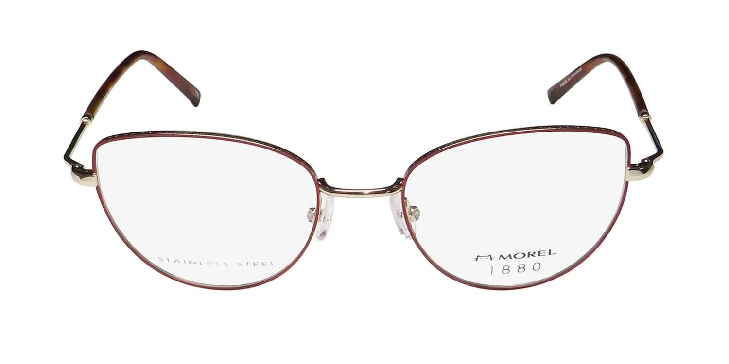 Morel 1880 60073m rd09 Eyeglasses Red 52mm 3