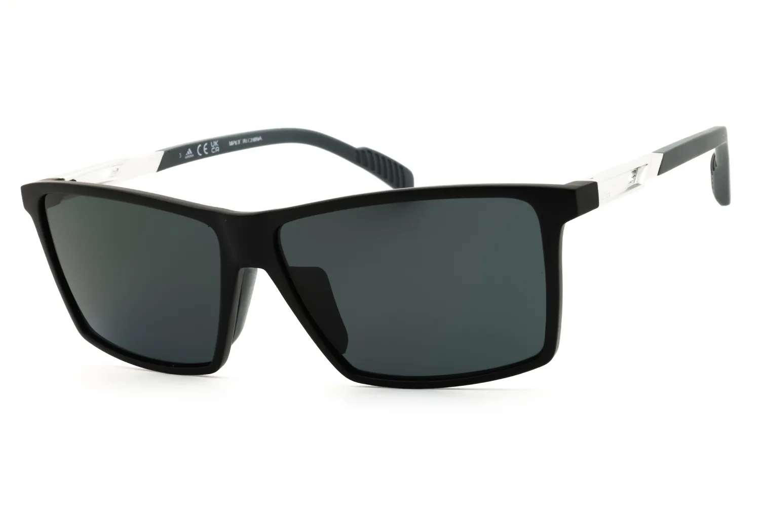 Adidas SP0058 02D Sunglasses Matte Black 60mm Men