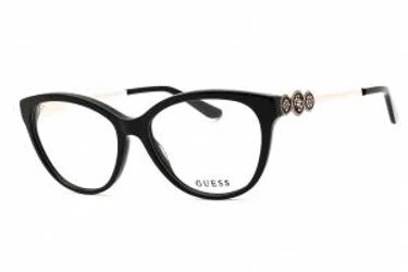 Guess GU50230 001 Eyeglasses Shiny Black 55mm