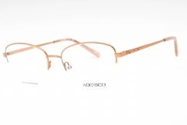 Adensco AD 252 00Y8 00 Eyeglasses Mt Rose Gold 53mm