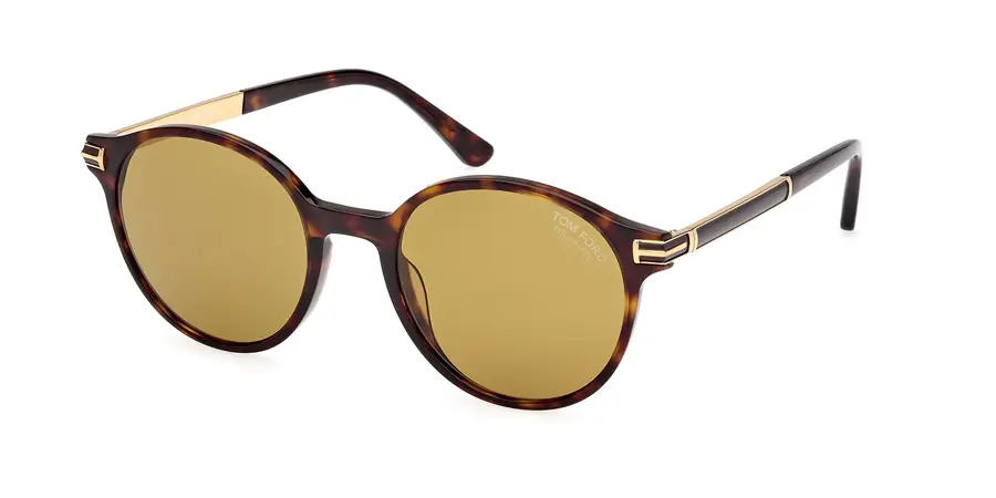 Tom Ford FT1184 52H Sunglasses Dark Havana 52mm Men