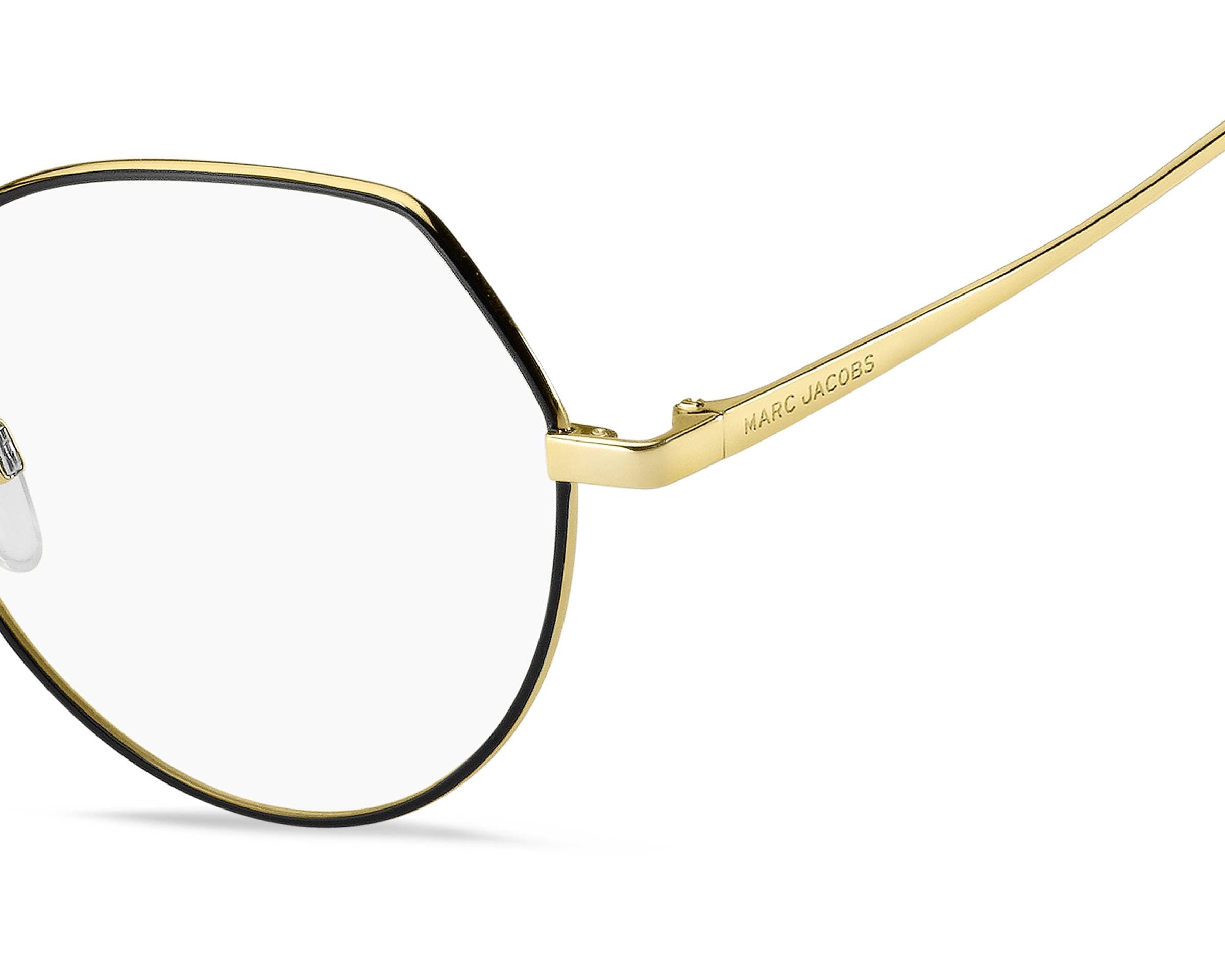 Marc Jacobs 475 2M2 Eyeglasses Black Gold 52mm Women 3