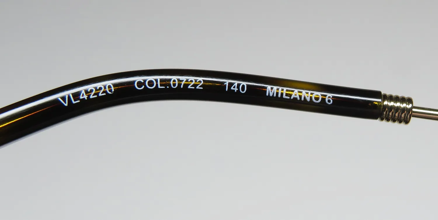 Lozza Vl4220 0722 Eyeglasses Dark Tortoise 50mm 8
