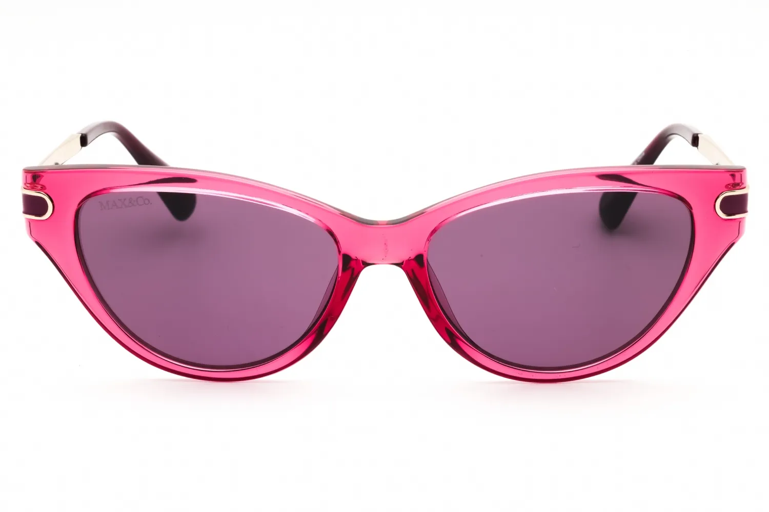 Max & Co MO0101 66Y Sunglasses Shiny Red 54mm Women 2