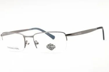 Harley Davidson HD50098 11 Eyeglasses Matte Light Nickeltin