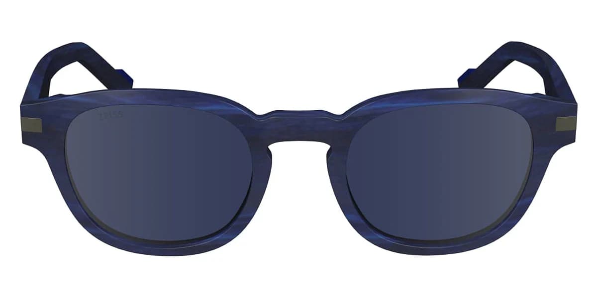Zeiss ZS23536S 462 Sunglasses Blue Horn 49mm Unisex 2