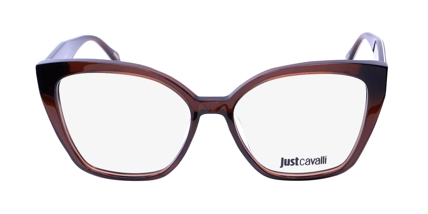 Just Cavalli Vjv005 0aak Eyeglasses Transparent Brown 56mm 3