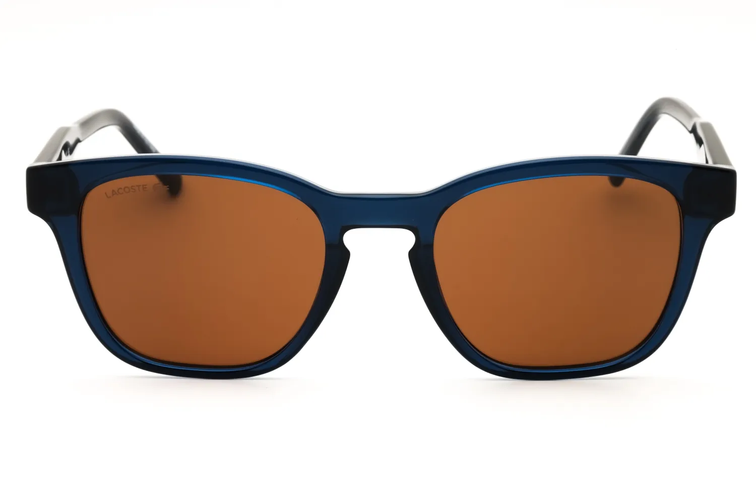 Lacoste L6026SN 410 Sunglasses Transparent Blue 51mm Men 2