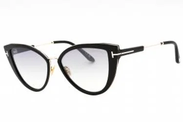 Tom Ford FT0868 01C Sunglasses Shiny Black 57mm