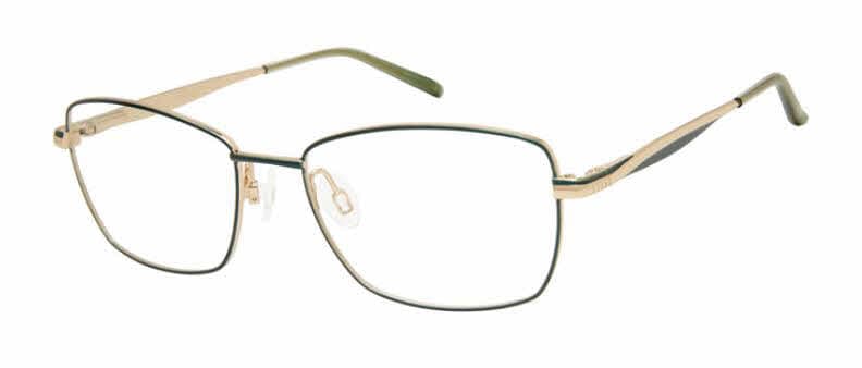 ELLE EL13497 GN Eyeglasses Multicolor 53mm Women
