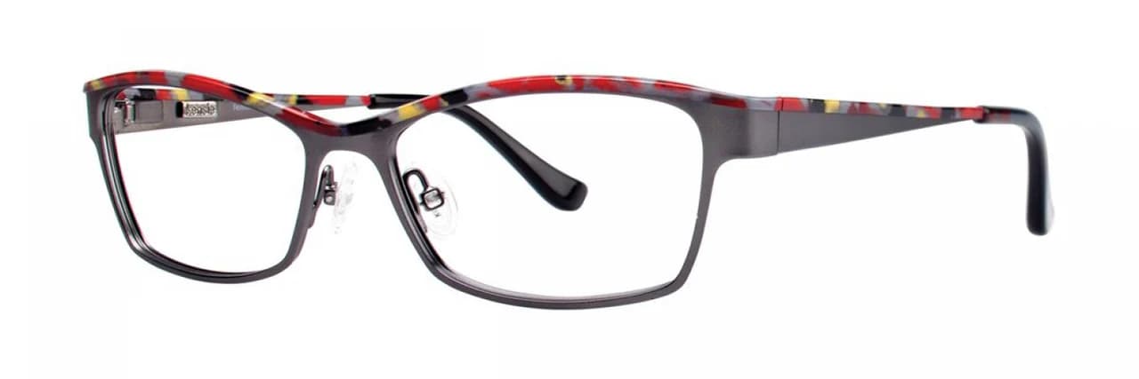 Kensie Feminine Eyeglasses Gunmetal 52mm Women