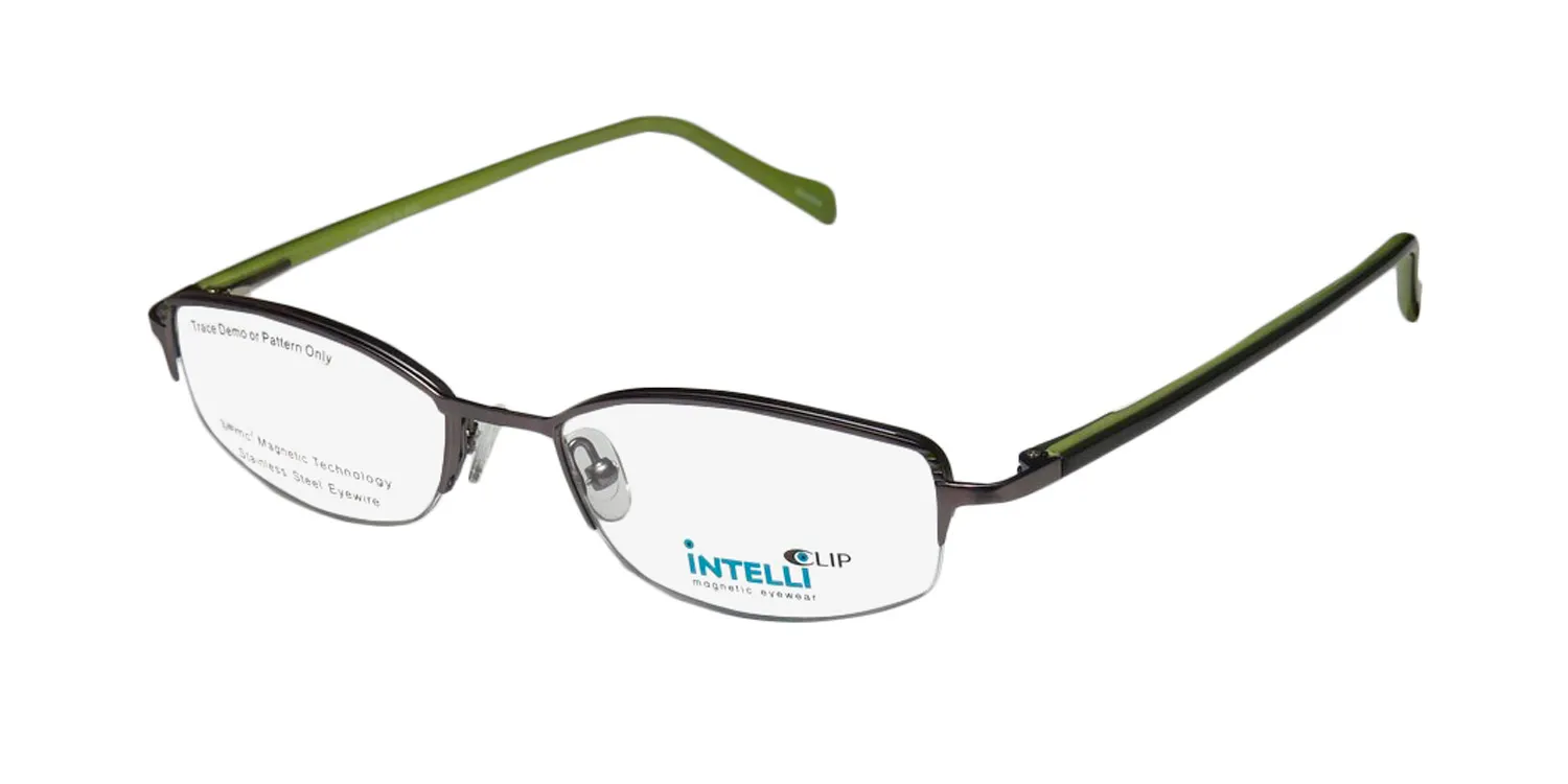 Elite Eyewear 748 matte silver Eyeglasses Matte Silver 50mm Unisex 2