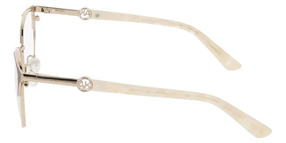 Anne Klein AK5126 200 Eyeglasses Mocha Gold 53mm Women 3