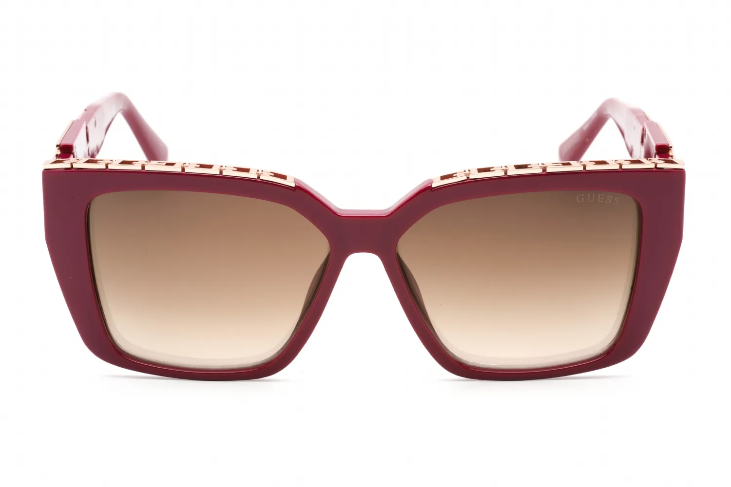 Guess GU7915 69G Sunglasses Shiny Bordeaux 55mm Women 2