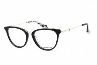Kate Spade VALENCIA/G 0807 00 Eyeglasses Black 52mm