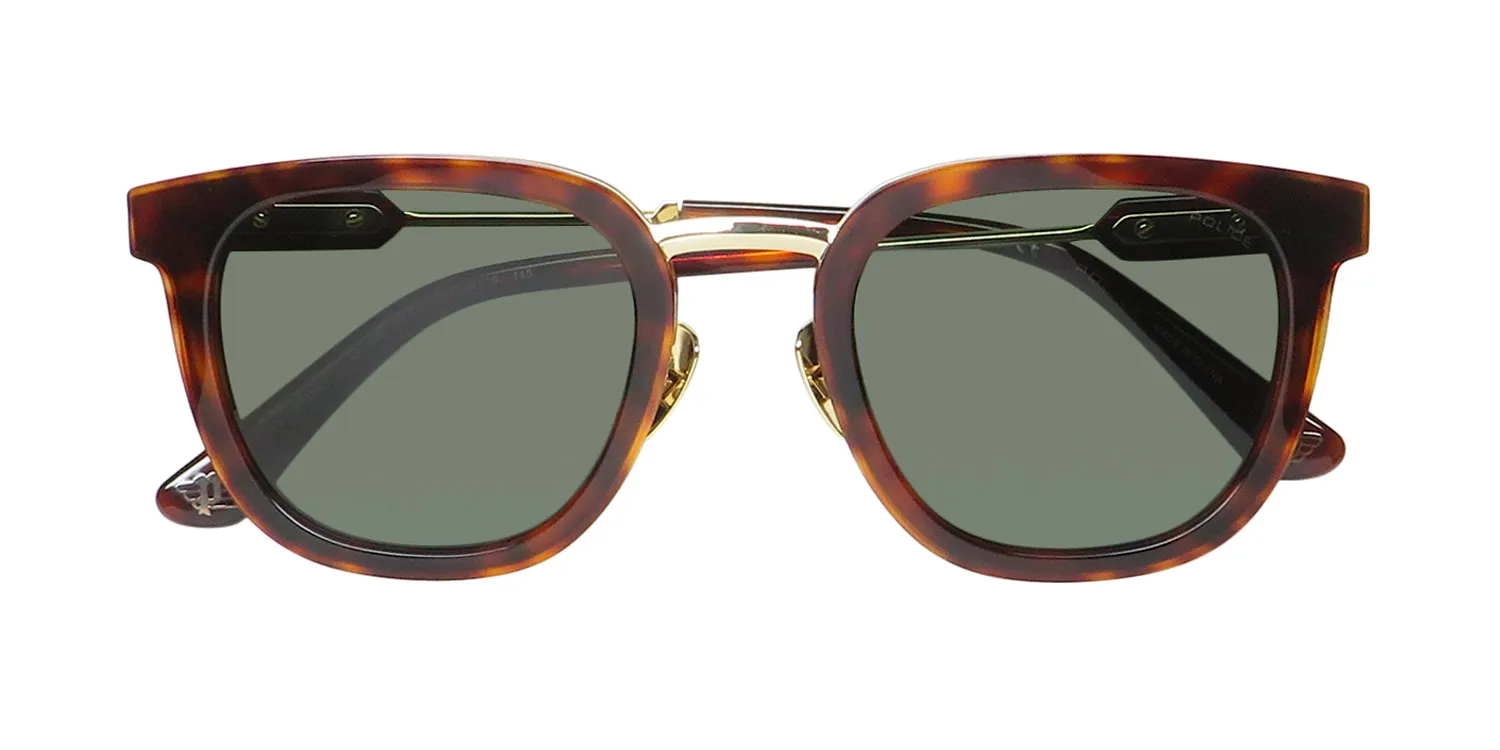 Police Splf19 Prince 3 oc10 Sunglasses Tortoise 51mm 2