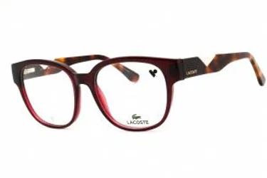 Lacoste L2953 601 Eyeglasses Transparent Burgundy 55mm