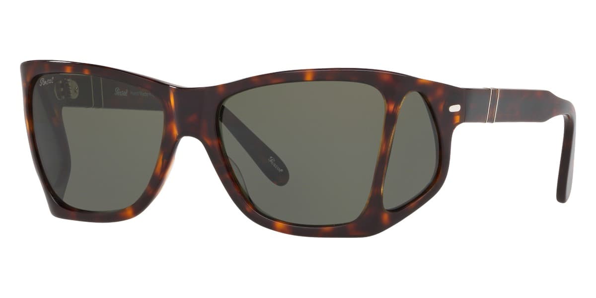 Persol 0009 2431 Sunglasses Polished Havana 57mm Women