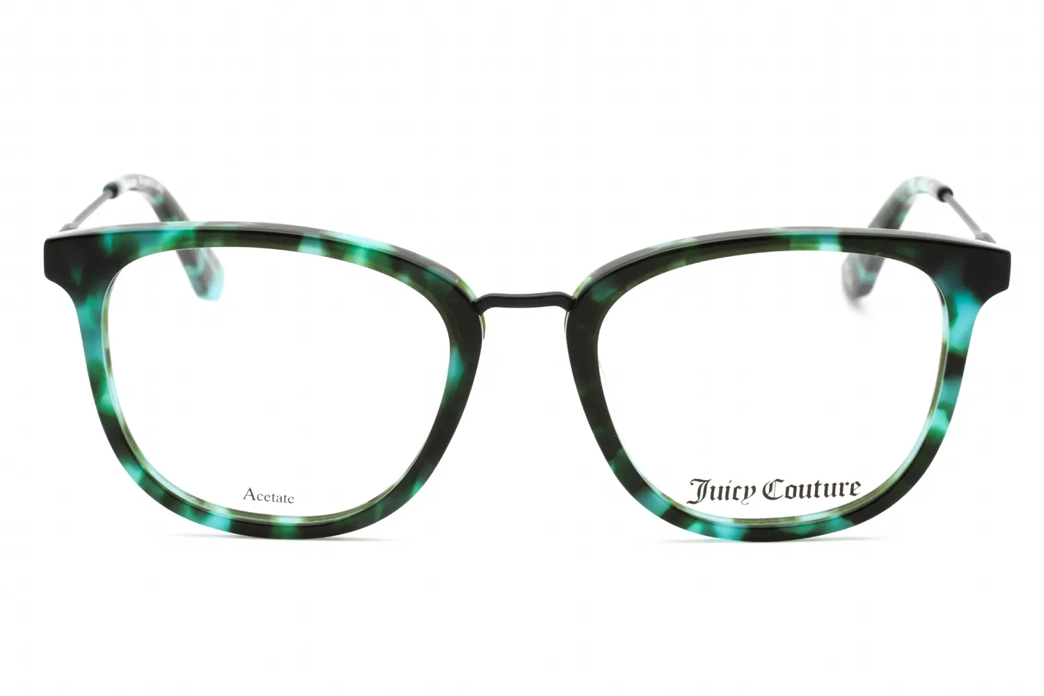 Juicy Couture JU 219 0XGW 00 Eyeglasses Green Havana 49mm Women 2