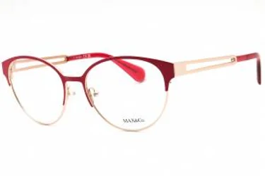 Max &amp; Co MO5124 066 Eyeglasses Shiny Red 54mm