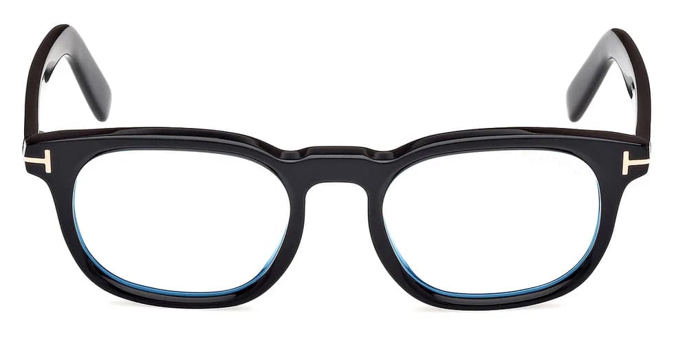 Tom Ford FT5930DB 063 Eyeglasses Black Horn 52mm Men 2