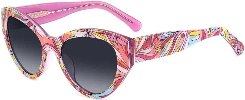 Kate Spade PAISLEIGH/S 0OBL Sunglasses Pattern Pink 55mm Women