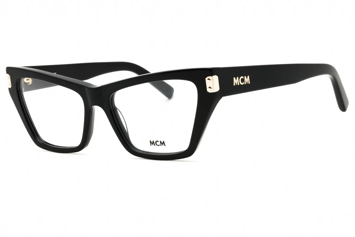 MCM MW5005 001 Eyeglasses Shiny Black 53mm Women