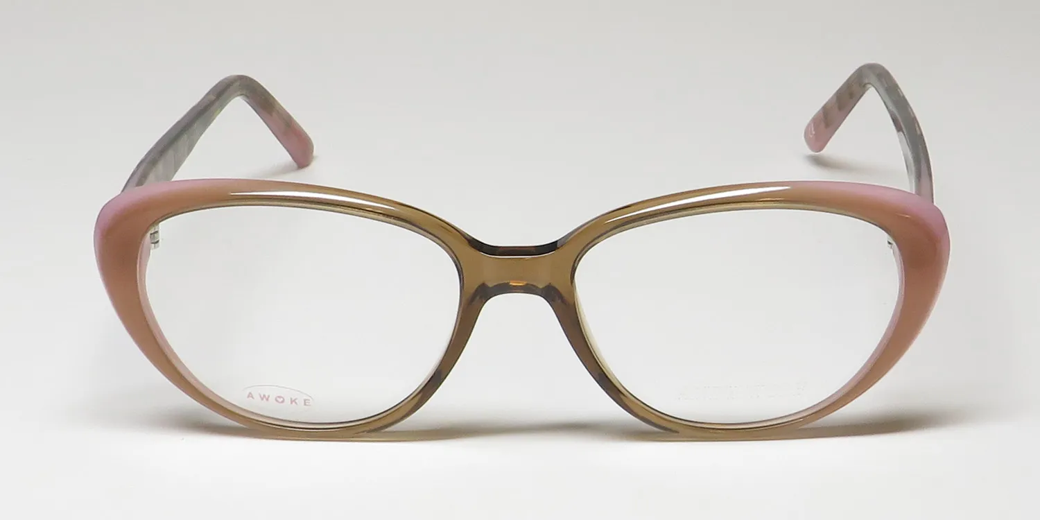 Andy Wolf 5038 d Eyeglasses Brown 53mm 3
