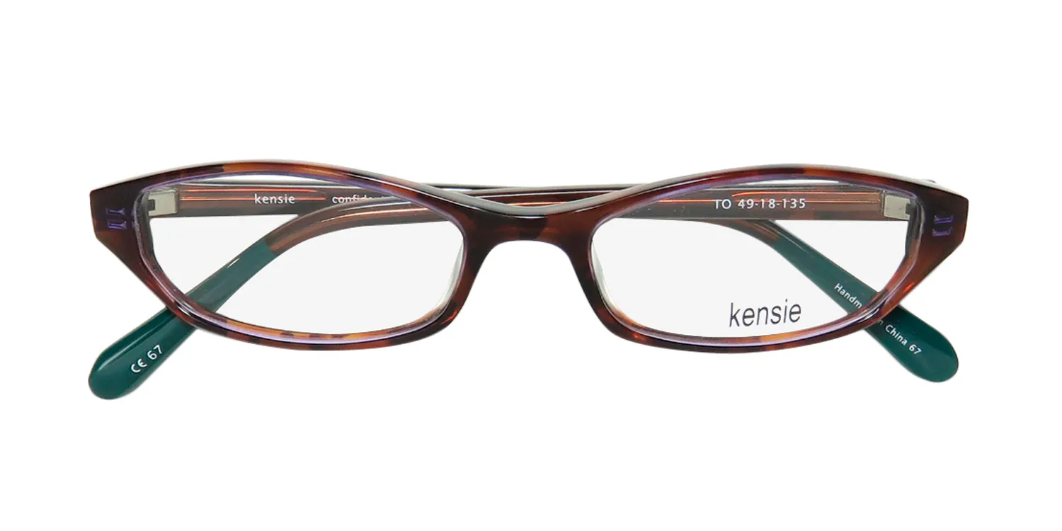 Kensie Confident to Eyeglasses Tortoise 49mm 2