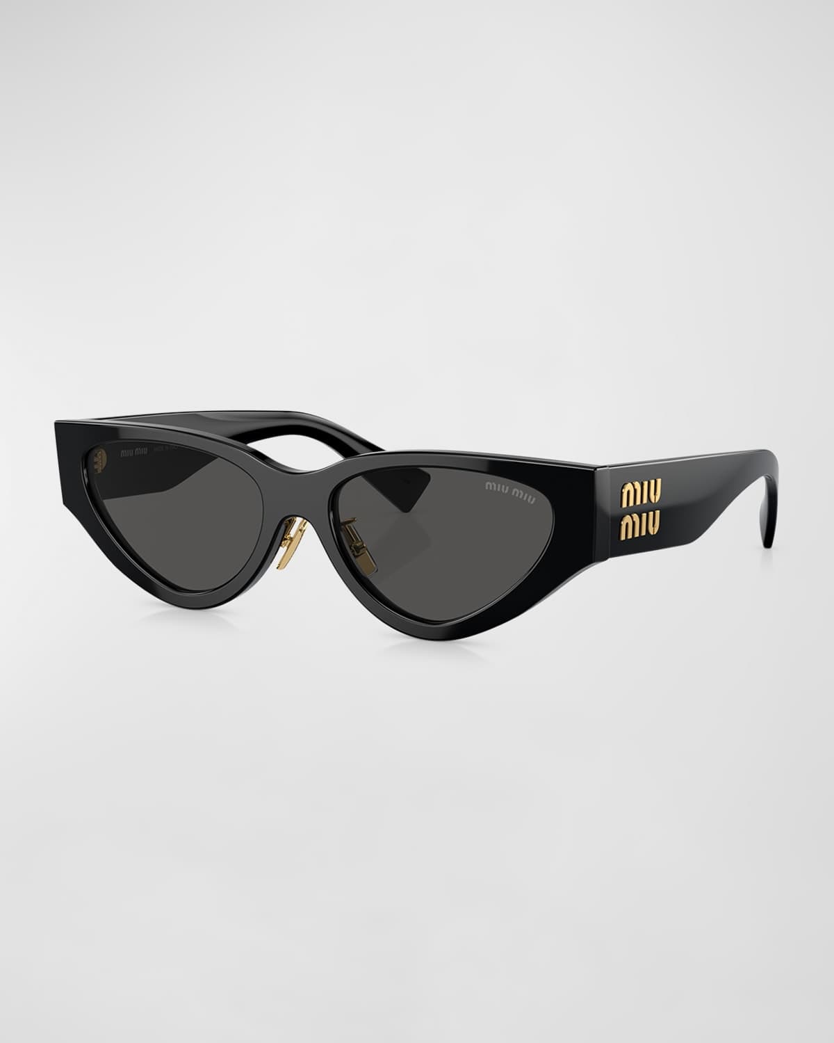 Miu Miu SMU03Z 1AB-5S0 Sunglasses Black 140mm Women