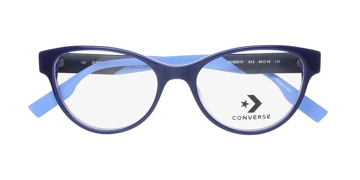 Converse Cv5031y 413 Eyeglasses Navy 49mm 2