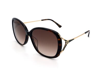 Gucci GG0649SK 003 GG0649SK Asian Fit Sunglasses Multicolor 135mm Women