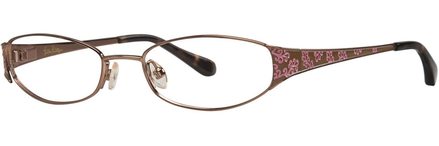 Lilly Pulitzer Brie Eyeglasses Brown 46mm Kids