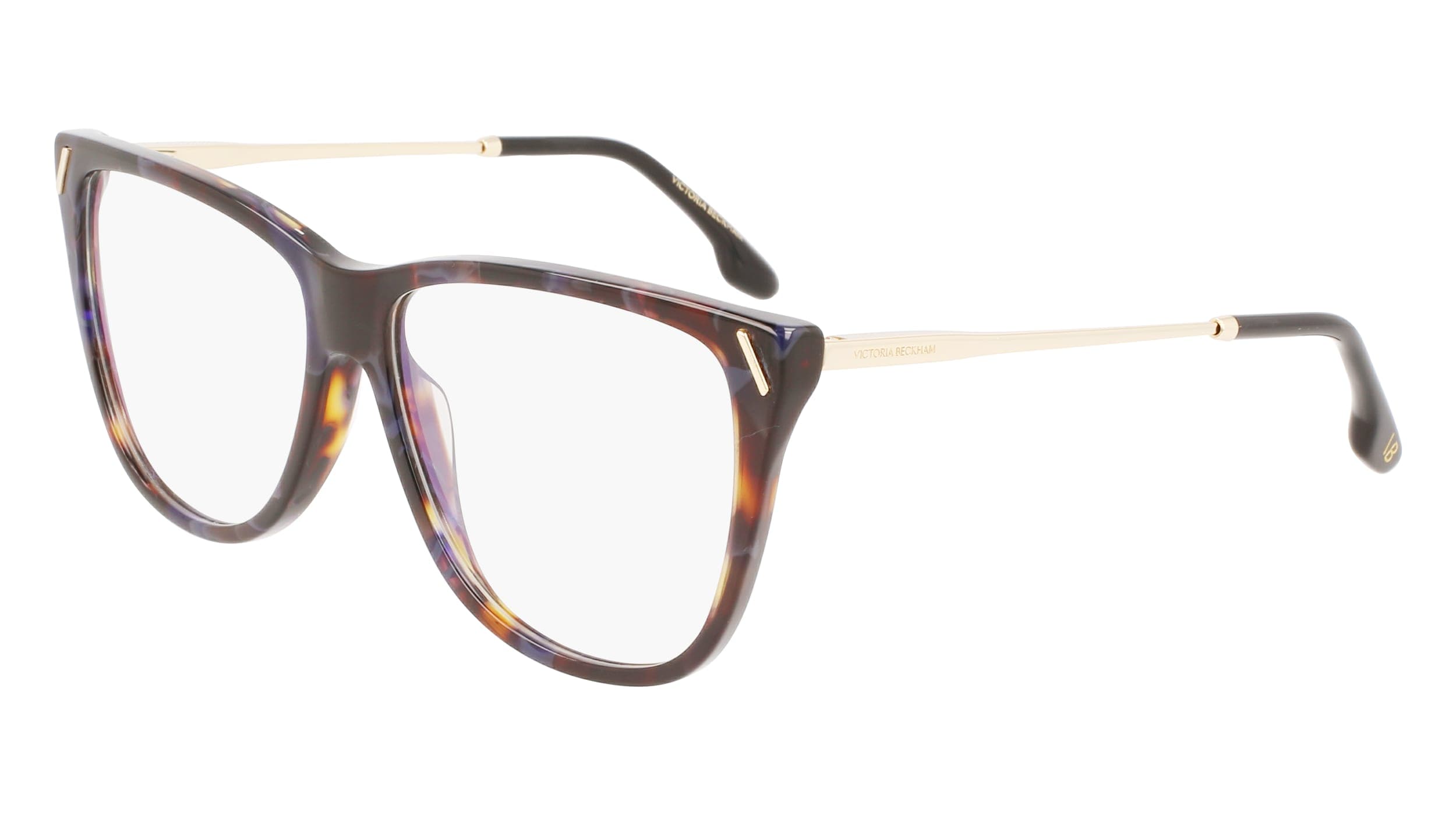 Victoria Beckham VB2636 418 Eyeglasses Havana Blue 56mm Women