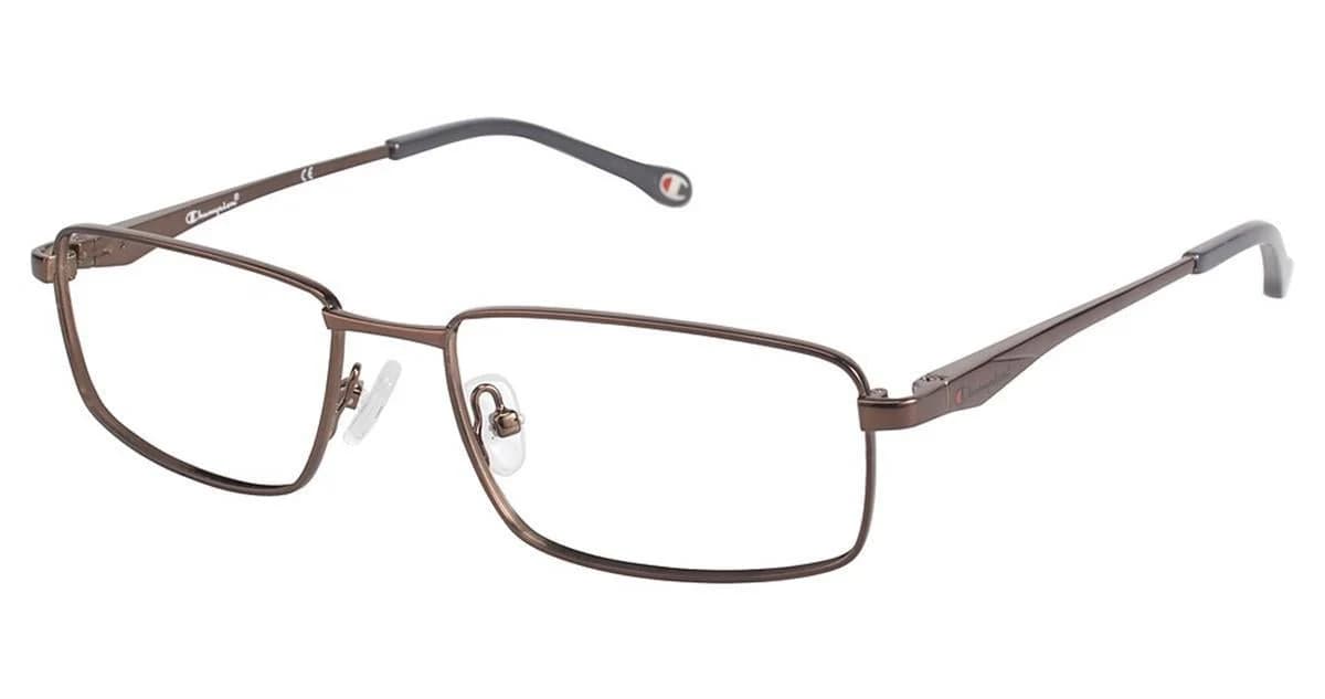 Champion CU1001 C03 Eyeglasses Dark Brown 53mm Men