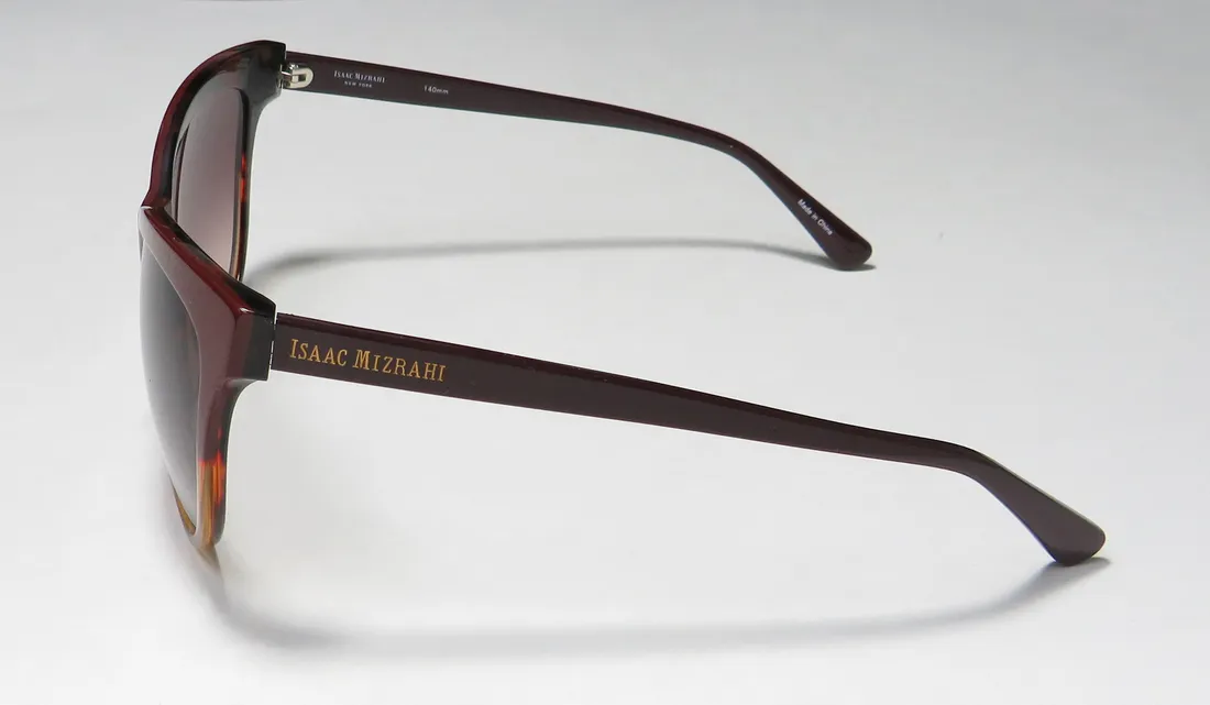 Isaac Mizrahi 30232 re Sunglasses Red 58mm 4