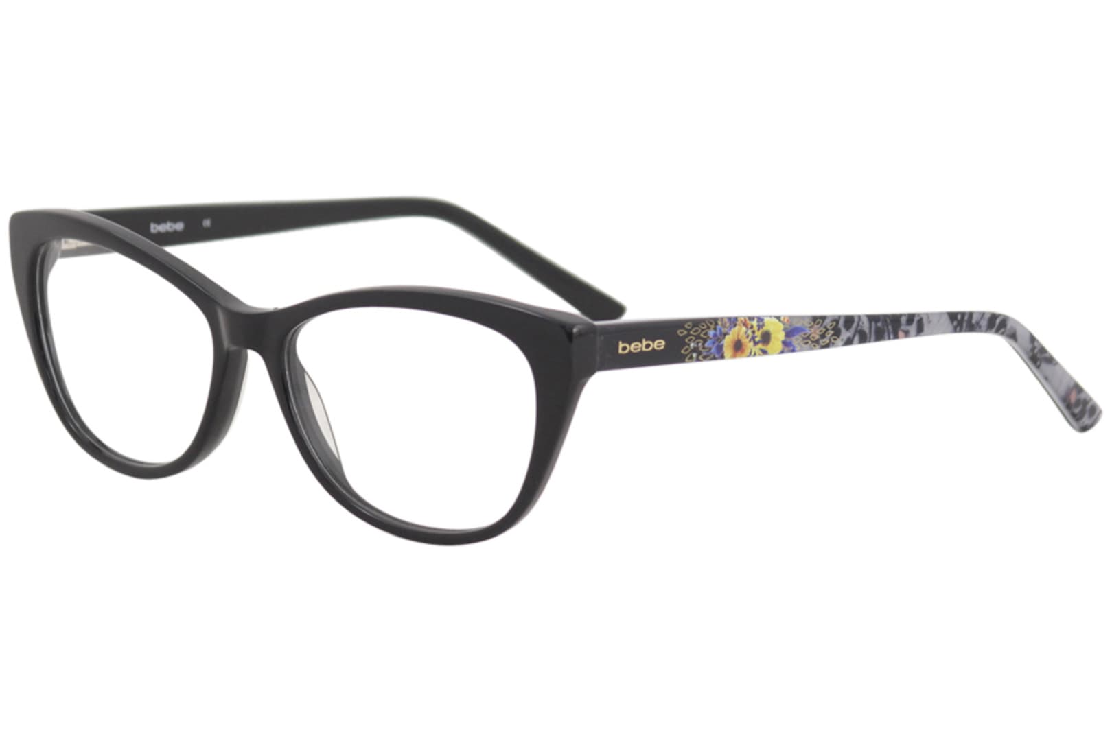 Bebe BB5156 001 Jet Eyeglasses Black 53mm Women