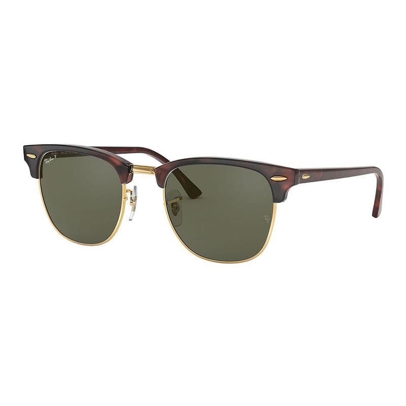 Ray-Ban RB3016 CLUBMASTER 990/58 RB3016 Sunglasses Multicolor 145mm Unisex