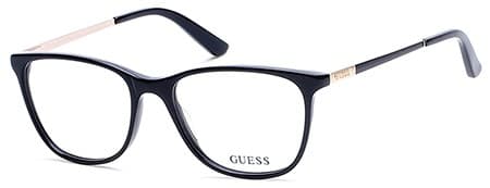 Guess GU2566 005 Eyeglasses Black 53mm Women