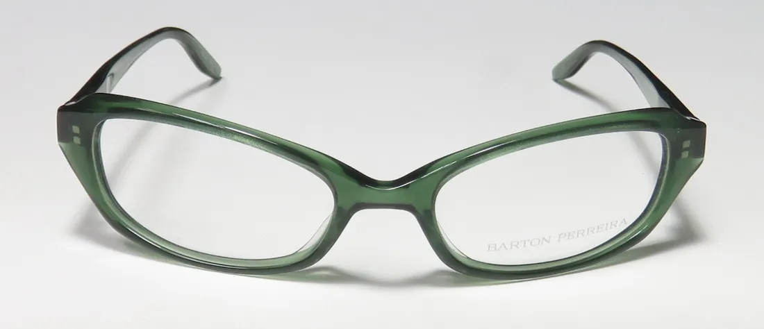 Barton Perreira Jaclyn mea/sil Eyeglasses Green 52mm 3