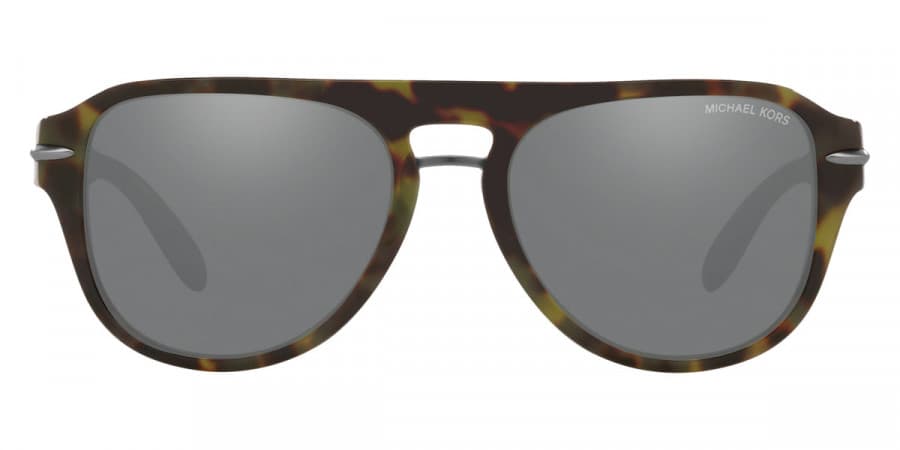 Michael Kors 0MK2166 Burbark 37056G Sunglasses Olive Tortoise 56mm Men 2