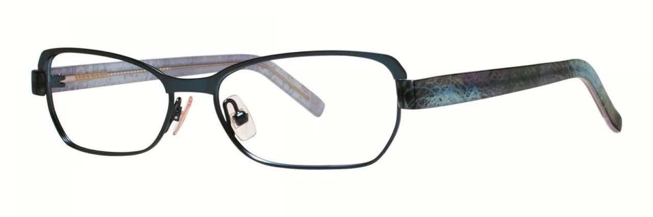Vera Wang V301 Eyeglasses Teal 48mm Women