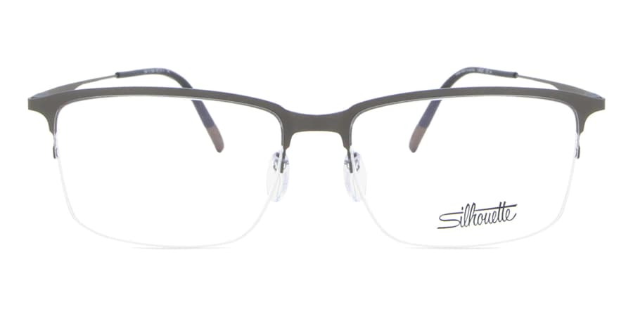 Silhouette 5548 75 6560 Lite Arcs 5548 Eyeglasses Gray 54mm Men