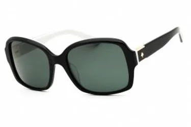 Kate Spade Annora/P/S 0QOP RA Sunglasses Black White 54mm